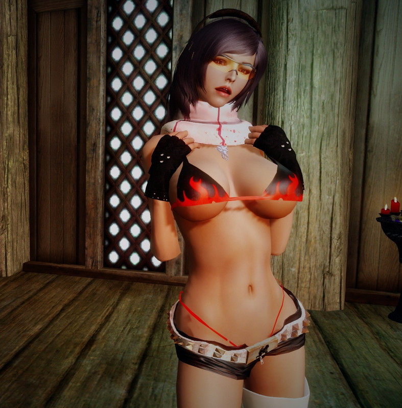 SKYRIM - OVER 7000 HOT AND NAKED  GIRLS